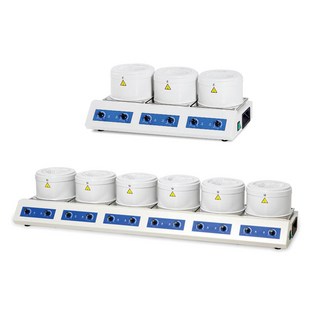 멀티 가열교반기 CMS-6H 아날로그 가열교반 6구 용량 선택상품, CMS-6H 250ml