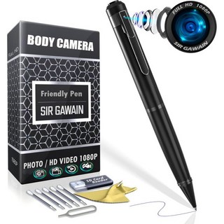 SIRGAWAIN 1080P 바디 카메라 펜