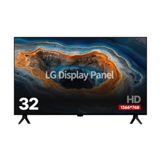 아텝TV 32인치 HD LEDTV 정품LG패널, 고객직접설치, 스탠드형, WE320, 81cm(32인치)