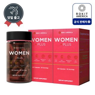 레스베라트롤 퀘르세틴 활성엽산 복합제재 WOMPLUS 60캡슐 BY 로킷아메리카, 2개, 60정