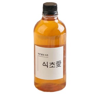 천연 자연 발효 사과식초 수제100%, 1개, 500ml