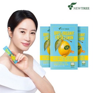 3박스 뉴트리 유기농 착즙 NFC 레몬즙 100% 14포x3박스, 3개