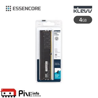 에센코어 KLEVV DDR4 4G PC4-21300 CL19 2666MHz 파인인포 (하이닉스 칩 내장), 1개