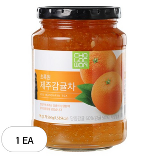 초록원 제주감귤차, 560g, 1개입, 1개