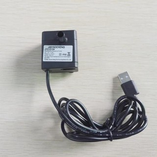 USB 인터페이스 수중 펌프 수족관 분수 암석 조경 공기 물고기 연못 폭포 2W, 1개, 01 Black