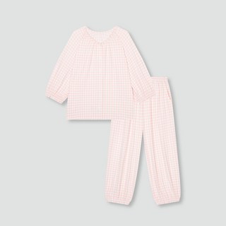 [JAJU/자주] 여 피치스킨 9부 파자마 세트_네이비