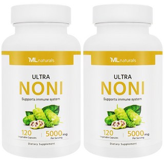 [미국빠른직구] 마이라이프 내추럴스 노니 5000mg 120정 2병, 2개