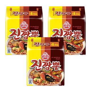오뚜기 진짬뽕 130g, 12개 대표 이미지 - 짬뽕라면 추천