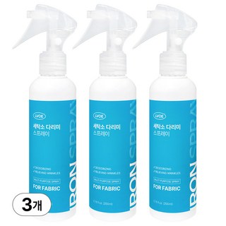 르보에 세탁소 다리미 스프레이 200ml, 3개