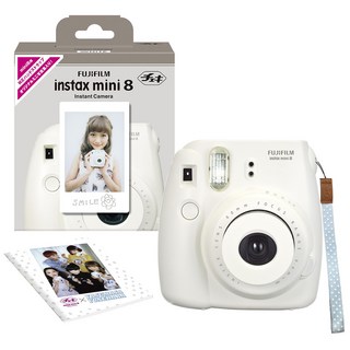 FUJIFILM 인스턴트 카메라 체키 instax mini 8 화이트