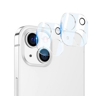 [1+1] 언박싱 아이폰 후면 카메라 보호 투명 강화 유리 빛 번짐 방지, 아이폰(iPhone) 11, 2개