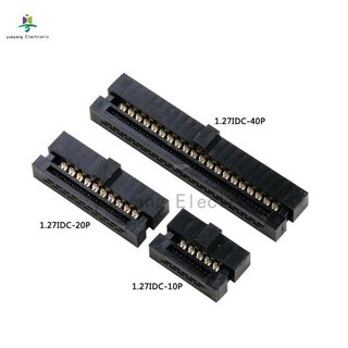 1.27MM IDC FC 커넥터 플랫 리본 케이블 20 개 6P 10P, 04 12P, 20개