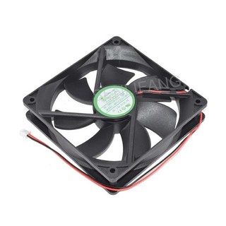 New For YOUNG LIN DFS122512M DC12V 0.3A 2 선 사각 냉각 팬, 한개옵션0, 1개