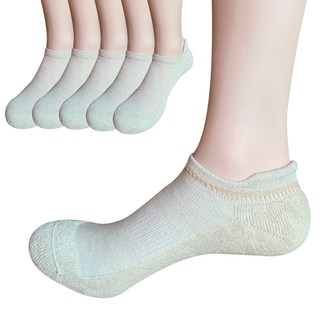 YMSOCKS 여성 발목보호 이중쿠션 스포츠양말 5족