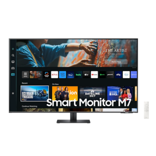 8만 추가 스마트모니터 M7 M70B 블랙(107.9cm) LS43BM702UKXKR, 107.9cm