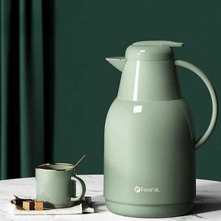 보온 물 주전자 파스텔 컬러 독일 1.5L 2L 감성 식당, 화이트-2.0L