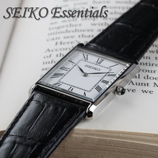 SEIKO 세이코 SEIKO 국내재고 세르띠에 남자 여자 가죽시계 패션시계 SWR049