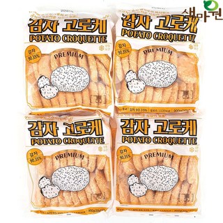 새마원 냉동 감자고로케, 4개, 900g
