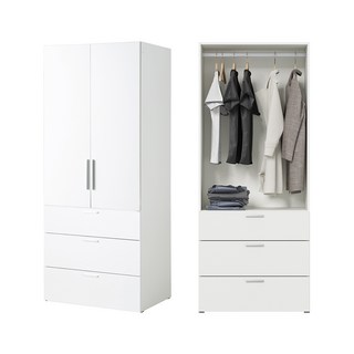 한샘 샘베딩 베이직 옷장 80cm