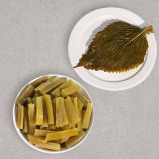 [대용량 3KG] 궁채절임2KG+간장깻잎1KG, 1개