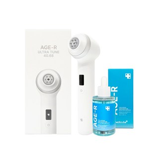 메디큐브 콜라겐 탄력 디바이스 에이지알 울트라튠 40.68 + 히알루로닉 (부스팅 탄력) 앰플