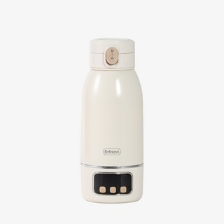 에디슨 원터치 가열 분유 보온병, 아이보리, 500ml, 1개