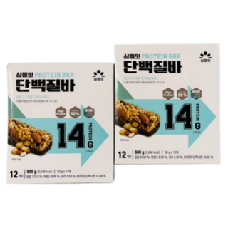 심플잇 단백질바 12개입, 600g, 2박스 세트 다이어트프로틴바 심플잇 단백질바 12개입, 600g, 2박스 세트 다이어트프로틴바