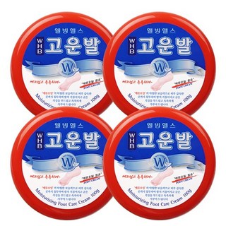 웰빙헬스팜 WHB 고운발 풋크림, 1개입, 16개, 100g