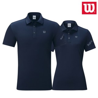 윌슨 NST_82178218 NV 반팔티셔츠 카라 PK 골프 단체