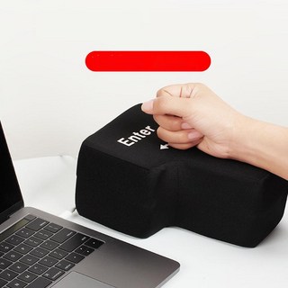 빅엔터 스트레스 펀치 대형 해소 엔터키, 블랙 1개