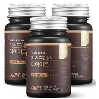 칼로바이 키스프레소 다이어트 보조제 33g, 120정, 10개
