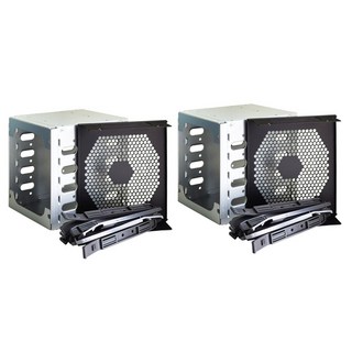 2X 대용량 HDD 하드 드라이브 케이지 랙