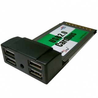 PCMCIA USB 카드 사용 모습