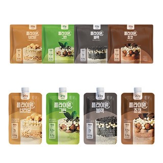 [3+1] 플라이밀 단백질 라떼 쉐이크 45g 28포 1260g (28개입), 4개(블랙4), 28개