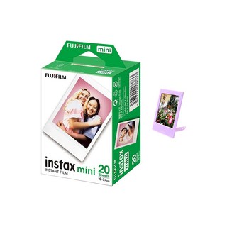 후지필름 인스탁스 미니필름(20장)+포토액자1색/폴라로이드필름, 1개