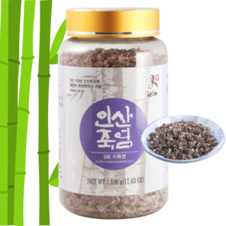 인산죽염 9회자죽염 고체, 500g, 1개
