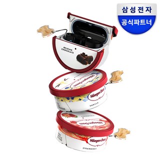 삼성 정품 갤럭시 버즈3 버즈3프로 하겐다즈 케이스, 1개, 하겐다즈 바닐라