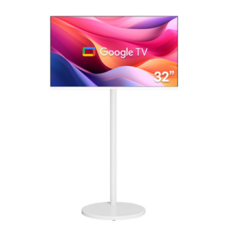 와이드뷰 HD 화이트에디션 스마트 TV + 삼탠바이미 V1 이동식 거치대 세트, GTWV320HD11(TV)+EKWBYME38(스탠드)