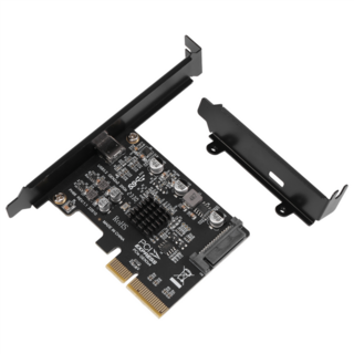 USB PCIE 카드 Type C 사용 모습