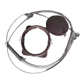 올가미 트랩 와이어 고라니 L 사용 모습