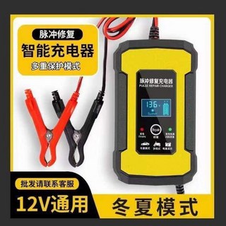 6V 화물차 12 충전기 12V MD홍 12V용 25S 자동차 없음 복원기 배터리, 스마트 리페어 12v2 100ah, 1개