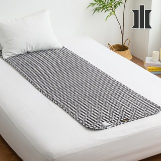 한일의료기 EMF 탄소발열선 전자파차단 탄소매트 전기매트 전기요, 미니 70x180cm, 블랙하운드