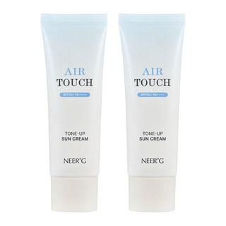 니얼지(NEER'G) 에어터치 톤업 선크림 SPF50+ PA++++, 2개, 50ml