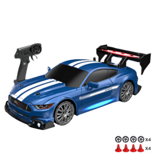 충전식 1:24 4wd 무선조종rc카 AE86 GTR, 머스탱, 1개