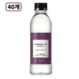 휘오 다이아몬드 EC 네추럴 미네랄 워터, 300ml, 40개