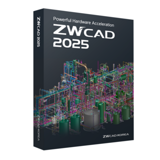 ZWCAD 2025 사용 모습