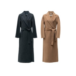 [60개월무이자]막스마라 ESTURIA 에스투리아 버진 울 코트 2종(블랙 카멜)