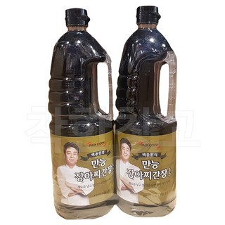 더본코리아 더본 백종원의 만능 장아찌 간장소스, 1.8L, 2개