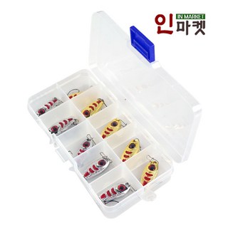 트라우트스푼2 송어 산천어 스푼 세트 겨울 얼음 낚시, 트라우트스푼2 1.5g 미늘, 1개