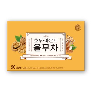 우리차 송원식품 호두 아몬드 율무차 90p, 18g, 90개입, 1개
